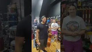 The winner of the free guitar #guitarshop #acousticguitar #groovey #acousticguitarist #musicschool