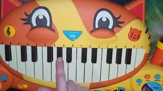 Nirvana Smells Like Teen Spirit played on cat piano meowsic cover