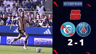 Ma reaction RC STRASBOURG vs PARIS SG 2 - 1 ( la 32 ère journée de LIGUE 1 )