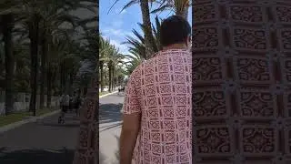 walking through Las Americas in Tenerife #tenerife #canaryislands #tenerifesur #pov #lasamericas