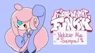 Friday night funkin: notice me senpai OST  - freaky menu