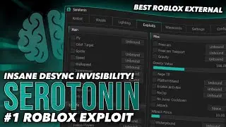 [UNDETECTED] The BEST Roblox CHEAT - Serotonin External (Desync Invisibility, Aimbot, ESP + More!)