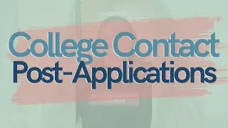 Communication From Colleges After You Submit Applications