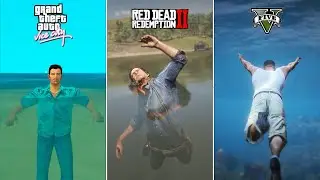 Evolution of Swimming in All GTA & RDR Games (2001-2025)