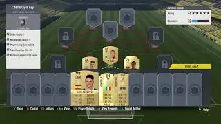 CHEAPEST CHEMISTRY IS KEY SBC!!! FIFA 17 Squad Builder challenge