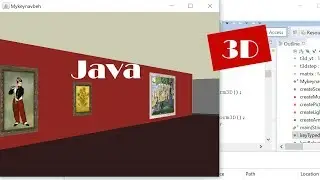 Java 3D: How to Create an Art Museum in Blender and Import it (with Source Code)