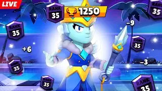 ПУШУ АМБЕР НА 35 РАНГ В СОЛО ШД🏆 СТРИМ BRAWL STARS!🤯