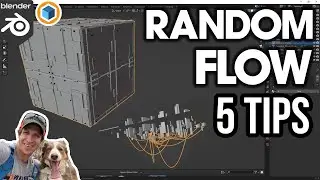 5 Tips for Amazing Models with RANDOM FLOW for Blender!