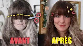 Comment couper sa frange soi-même ✂️