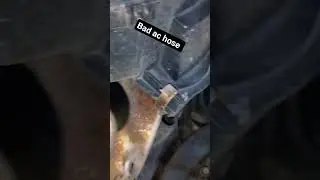 symptoms of a bad ac hose 