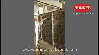 BUNKER B100 - Spruzzatura betoncino