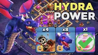 Unstoppable Hydra: TH16 Dragon + Rider with Recall Wrecking Legend League Attacks!