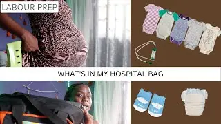 LABOR  PREP | WHAT'S IN MY HOSPITAL BAG | GOING TO THE HOSPITAL FOR BIRTH