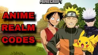 *NEW* BEST ANIME REALM CODES FOR MINECRAFT BEDROCK EDITION!
