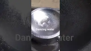 Water dancing in hot aluminium #casting