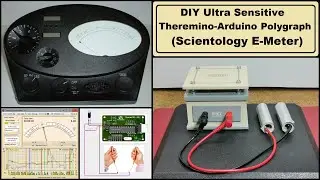 DIY Ultra Sensitive Theremino-Arduino Polygraph, Scientology E-Meter
