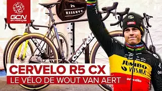 Le vélo Cervélo R5 CX de Wout Van aert | Team Jumbo-Visma⁠