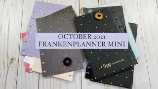 October 2021 Frankenplanner Mini Happy Planner