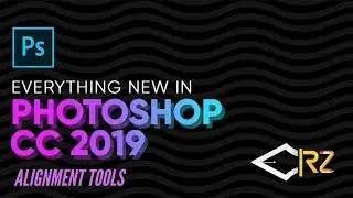 4) Photoshop cc Tutorials |  Alignment Tools | Photoshop cc 2019