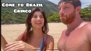 She Brought me to This Amazing REMOTE BEACH in BRAZIL