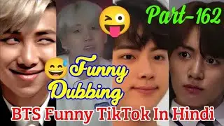 BTS Funny TikTok Video In Hindi 🤣 // BTS Comedy Videos In Hindi 😅😂 (Part-162)