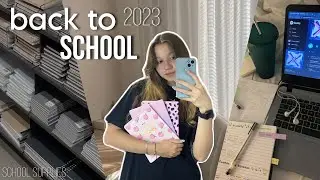 back to school | 2023 🤍🎀