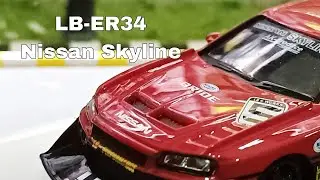 diecast cars - CM LB-ER34 Nissan Skyline