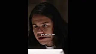 Barry discovers the monster is a hologram 
