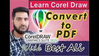 Learn COREL DRAW Free - PDF conversion