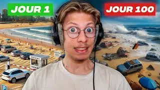 J'aurais JAMAIS dù ouvrir un Parking sur la Plage... (mauvaise idée | Parking Simulator DLC)