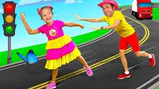 Развивающая детская песенка - Светофор - Обучающие мультфильмы