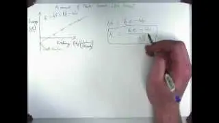 A measure of Planck's constant data plotting