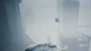 Touring on flying car in Night City, Blade Runner style [ Cyberpunk 2077 ]