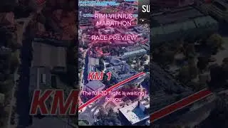 Rimi Vilnius Marathon 2025: Official 3D Course Preview