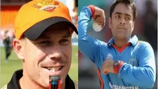 IPL 2017 |  David Warner | Hails 'Fantastic Prospect'| Rashid Khan|
