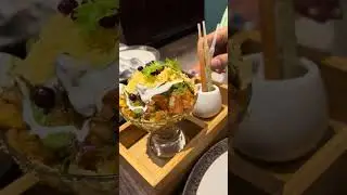 Have you every tried injected sauces channa chatt #shortsviral