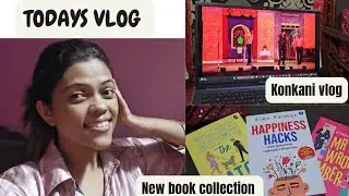 Today's Vlog |New book collection #goanvlogger #konkanivlogger