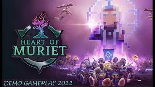 Heart Of Muriet - Demo Gameplay Video 2022 (PC) - RTS/Strategy/Magic - First 35 Minutes