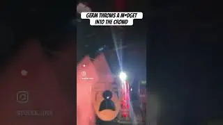 GERM Throws a M*dget into the crowd! #germ #g59 #g59records Credit to @suicide.josh on IG