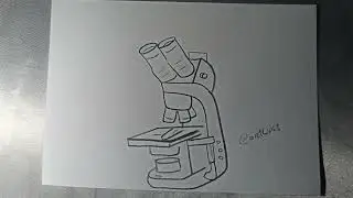 Как нарисовать микроскоп