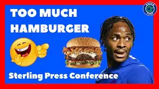 😂 SORRY I WAS FAT! STERLING CONFESSION ~ PRESS CONFERENCE ~ CHELSEA VS BRIGHTON