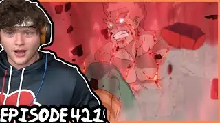 NIGHT GUY VS MADARA! || Naruto Shippuden REACTION: Episode 421