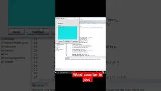 Word Counter in java 