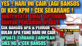 YES CARI LAGI ! BARU SAJA BANSOS INI CAIR DI KKS KPM ! AWAL SEPTEMBER MAKIN BANYAK PENCAIRAN DI KKS?