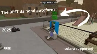 The BEST da hood autofarm script 2025, free, unlimited money, (solara supported)