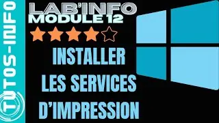 INSTALLER LES SERVICES D'IMPRESSION SUR WINDOWS SERVER 2022 (module 12)
