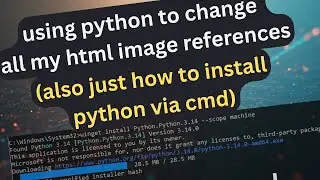 using Python to move a website's images to a folder and rename all the html references