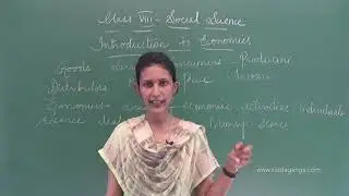 STATE 8 - SOCIAL - INTRODUCTION TO ECONOMICS - PART 1