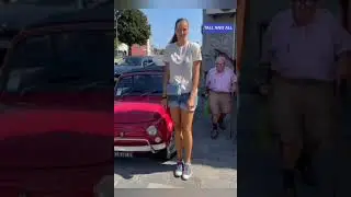 6'7" Tall Beautiful Girl Natalia Vieru is a Digital Creator @natali_vieru15 #tallwoman #tallgirl
