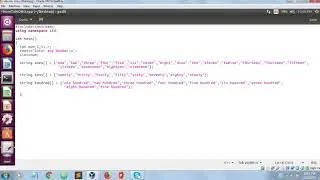 Convert Numbers To Words in C++